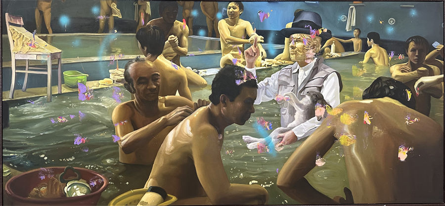 兔子，澡堂，艺术史