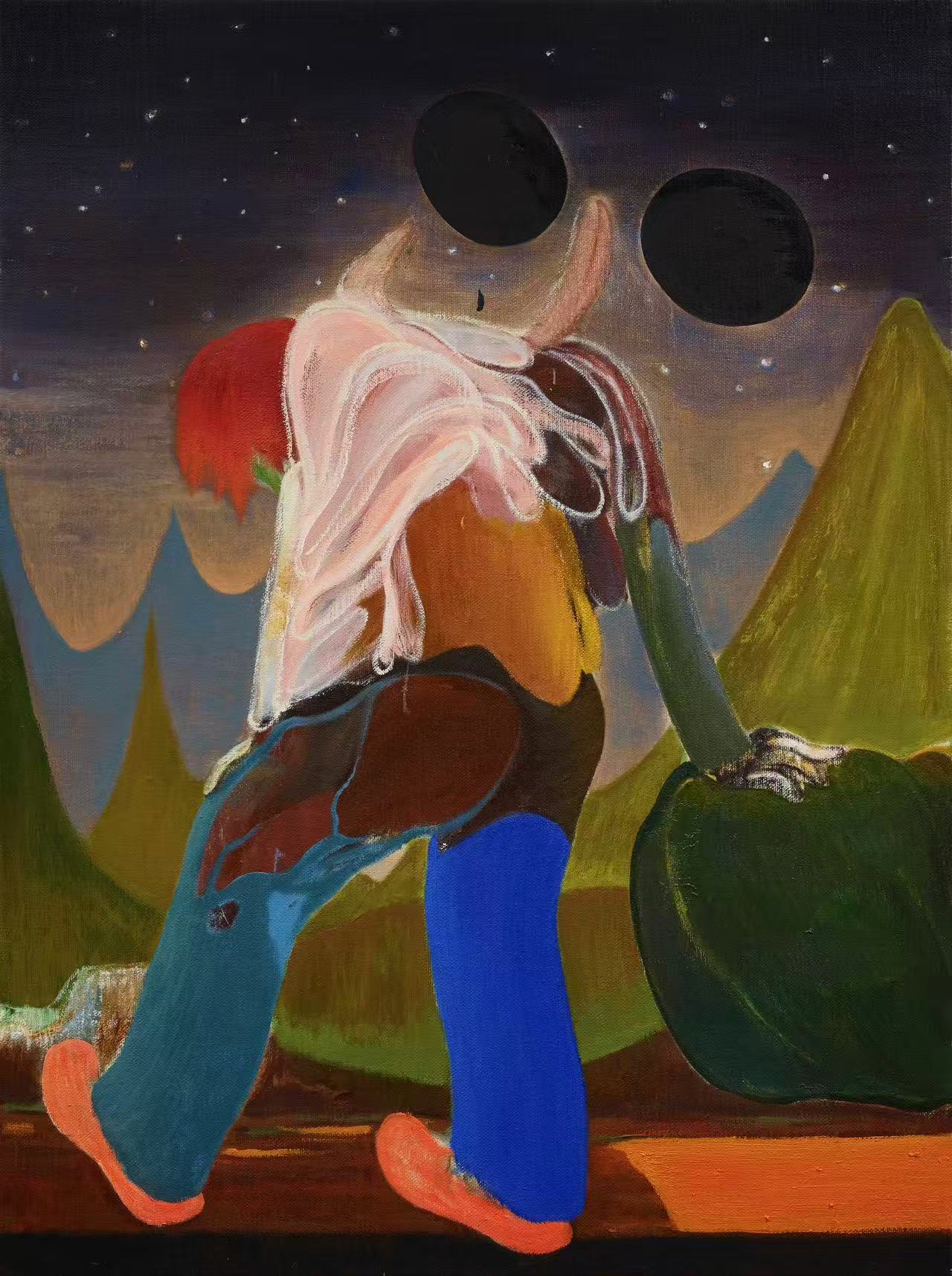 背影、远山与黑洞